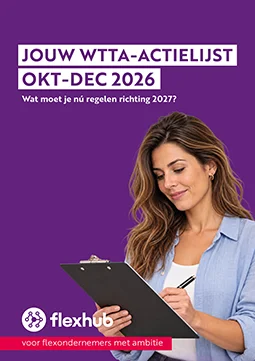 Voorkant van de Wtta-actielijst 2026 voor uitzendbureaus